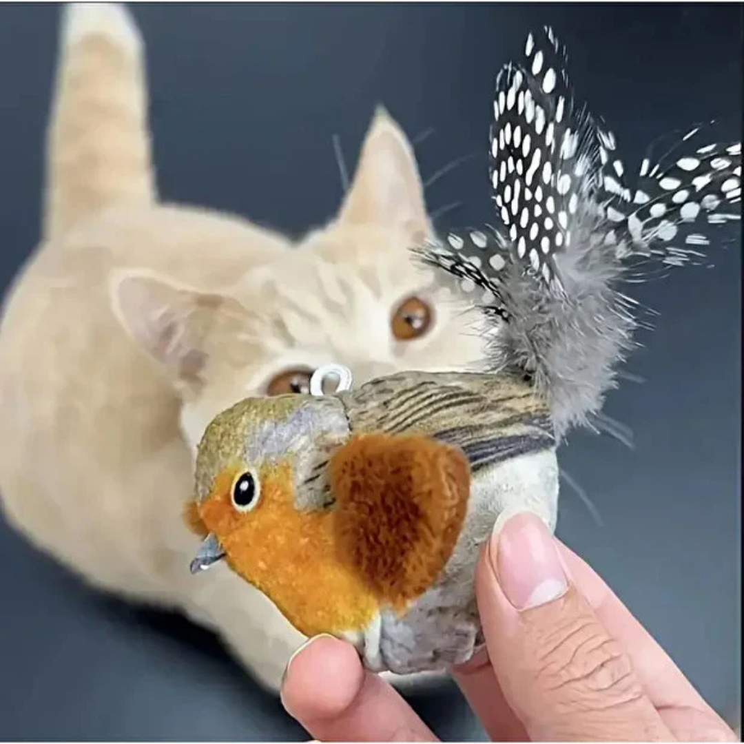 Foldycat™ Uçan Sesli Peluş Kuş